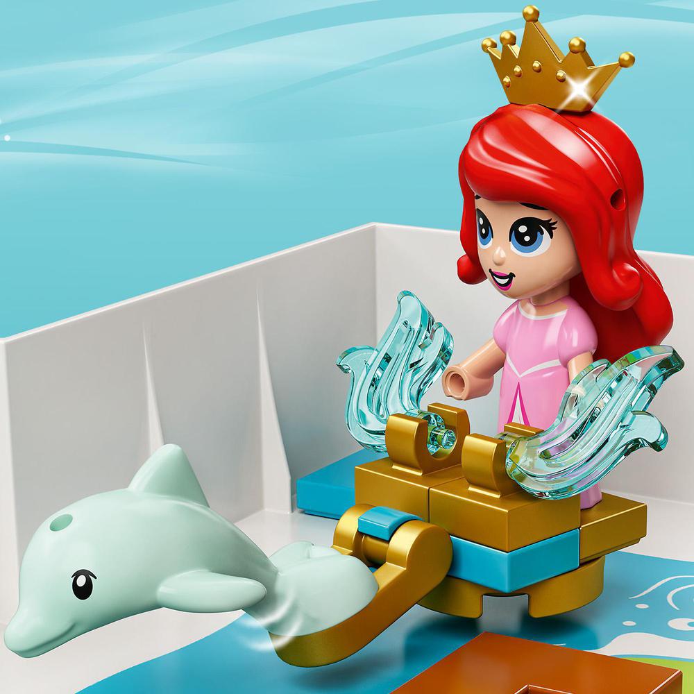 LEGO® I Disney Princess™ 43193 Ariel, Kráska, Popelka a Tiana a jejich pohádková kniha dobrodružství
