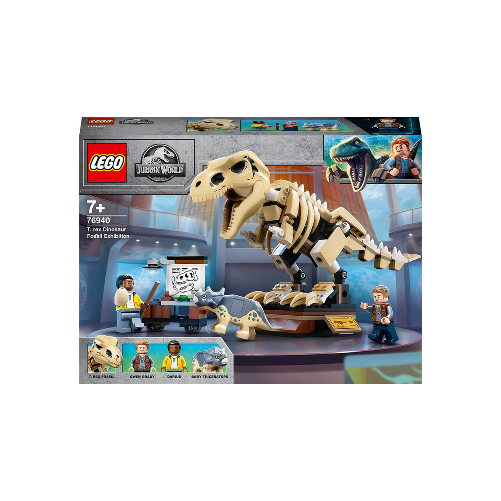 LEGO® Jurassic World™ 76940 Výstava fosílií T-rexe