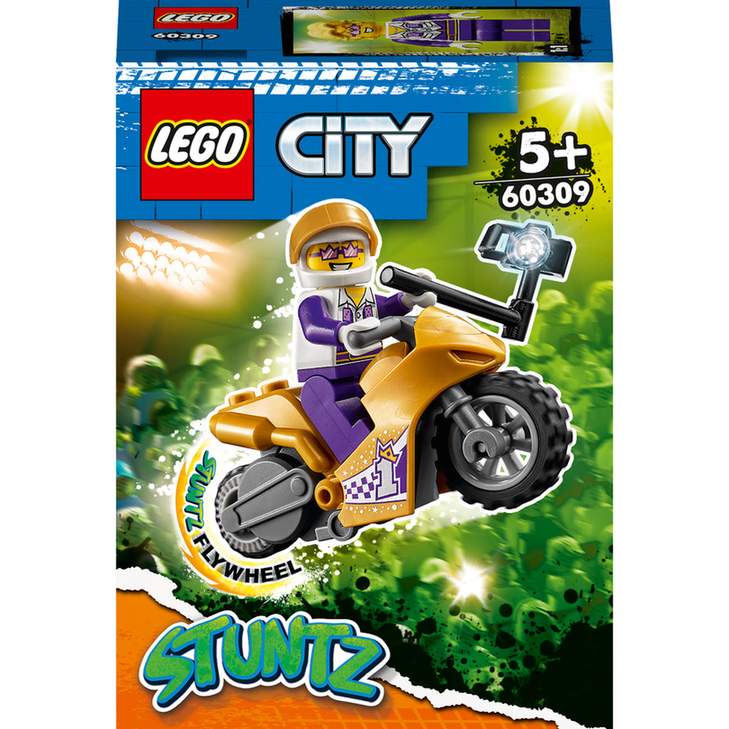 LEGO® City 60309 Kaskadérská motorka se selfie tyčí