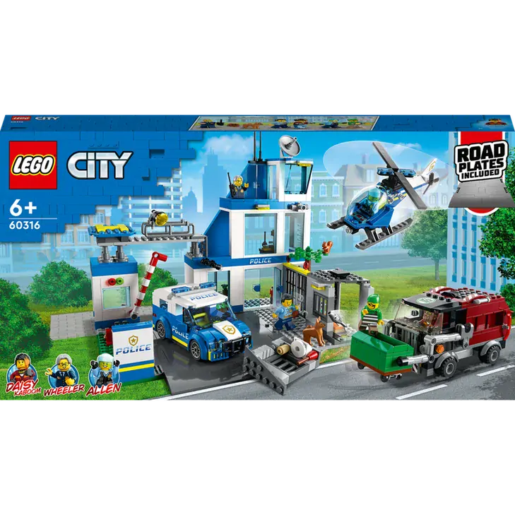 LEGO® City 60316 Policejní stanice