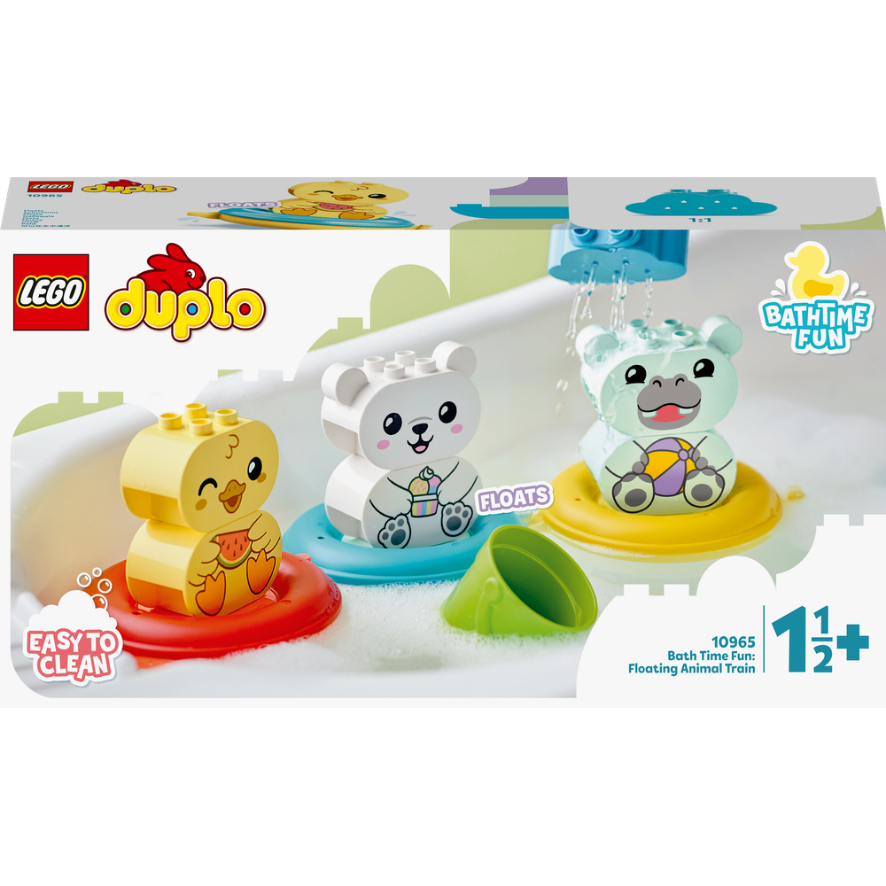 LEGO® DUPLO® 10965 Legrace ve vaně: Plovoucí vláček se zvířátky