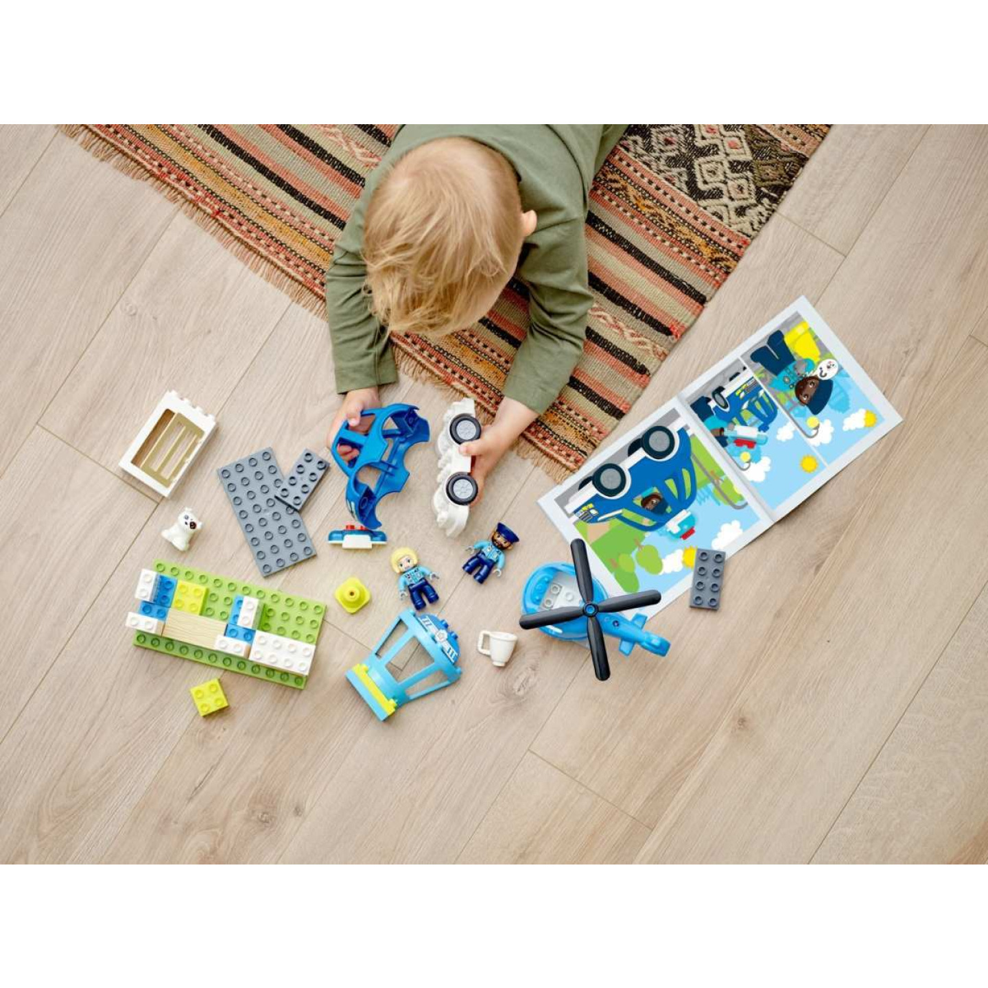 LEGO® DUPLO® 10959 Policejní stanice a vrtulník