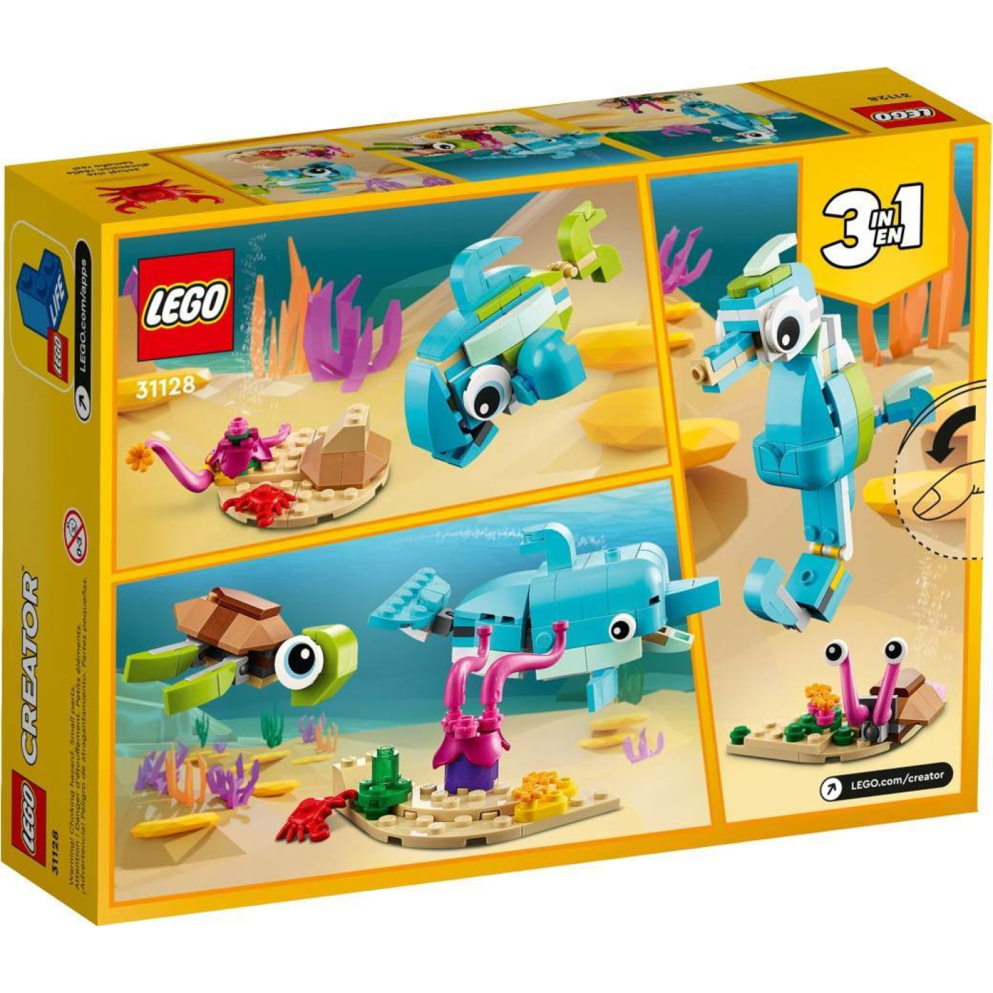 LEGO® Creator 31128 Delfín a želva