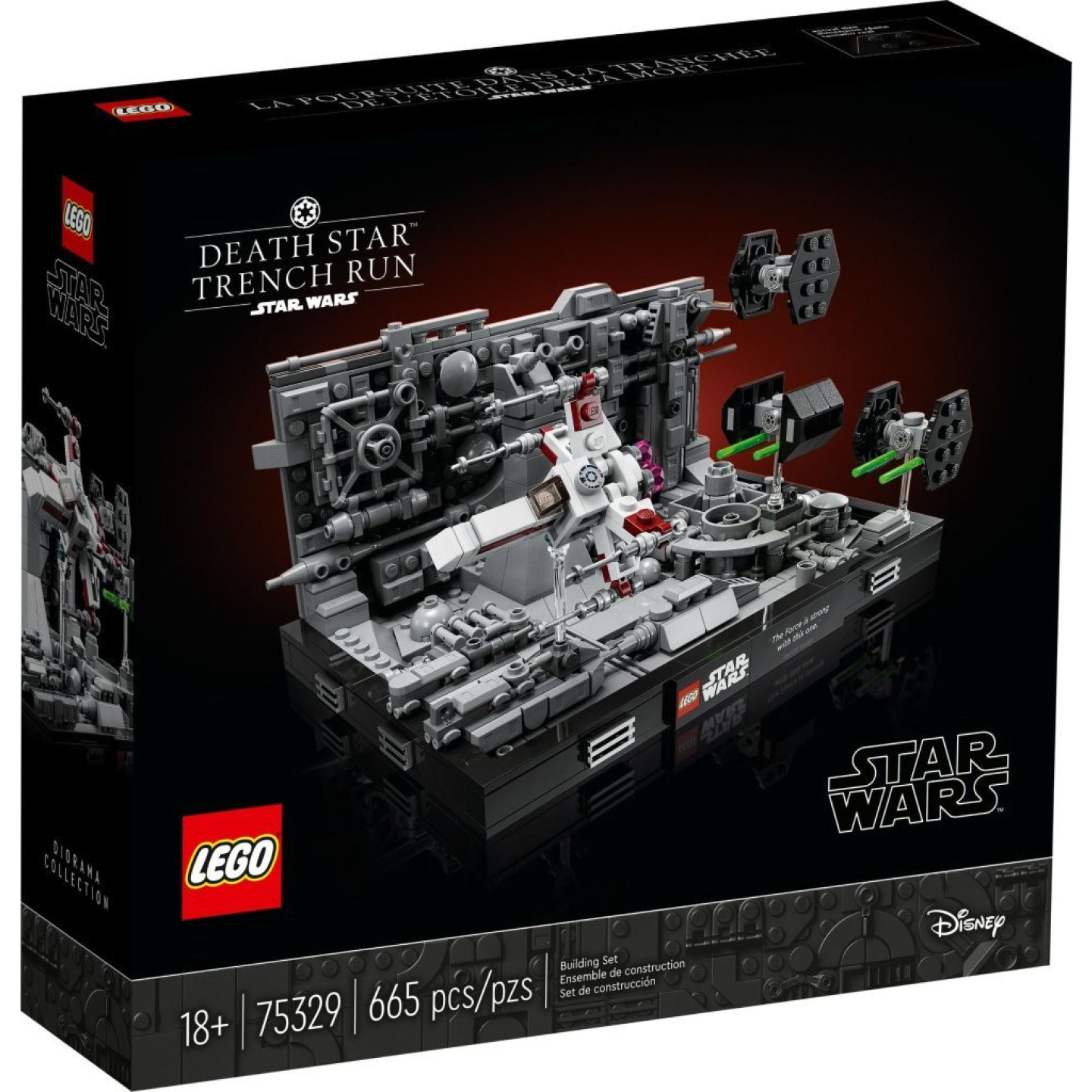 LEGO® Star Wars™ 75329 Útok na Hvězdu smrti – diorama