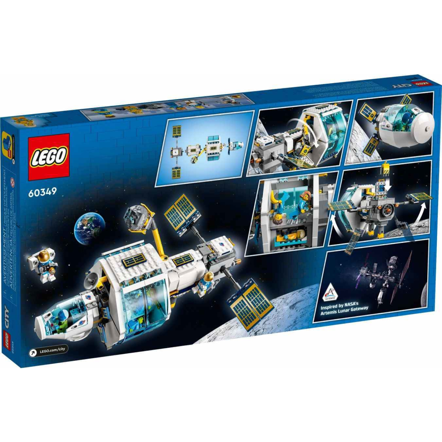 LEGO® CITY 60349 Lunární vesmírná stanice