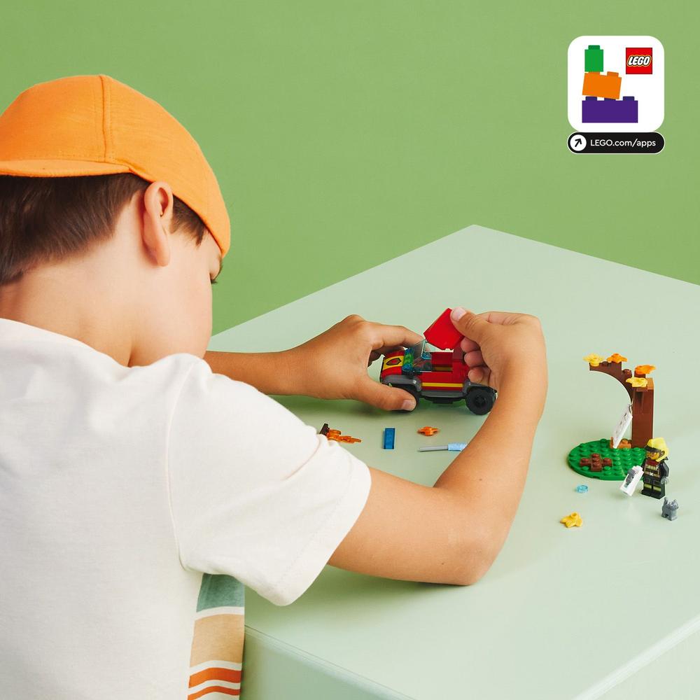 LEGO® CITY 60393 Hasičský tereňák 4x4
