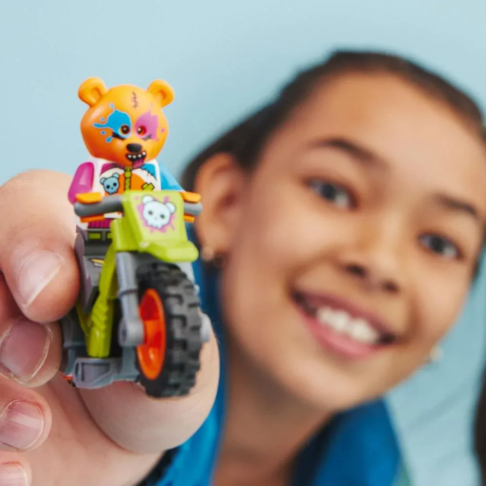 LEGO® CITY 60356 Medvěd a kaskadérská motorka