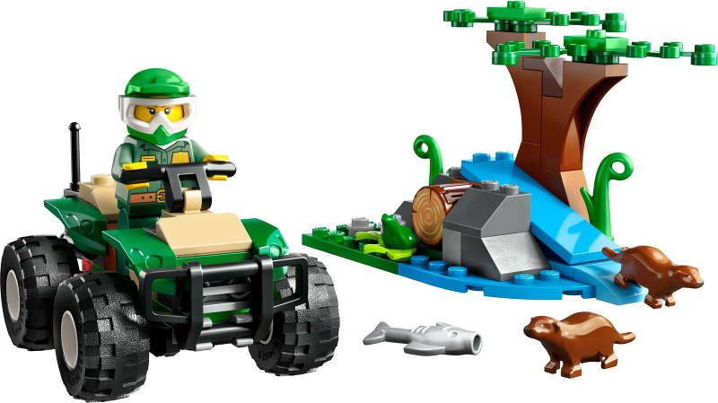 LEGO® City 60394 Čtyřkolka a vydří řeka