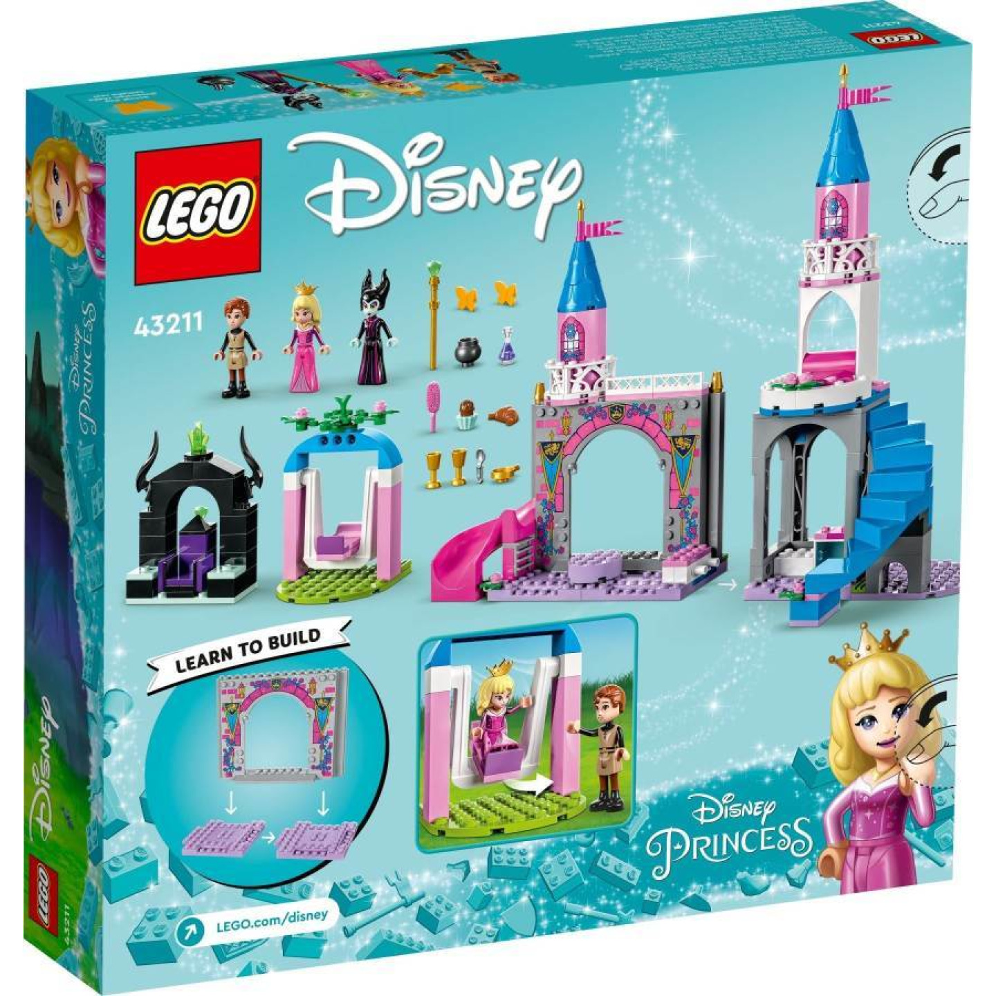 LEGO® Disney 43211 Zámek Šípkové Růženky