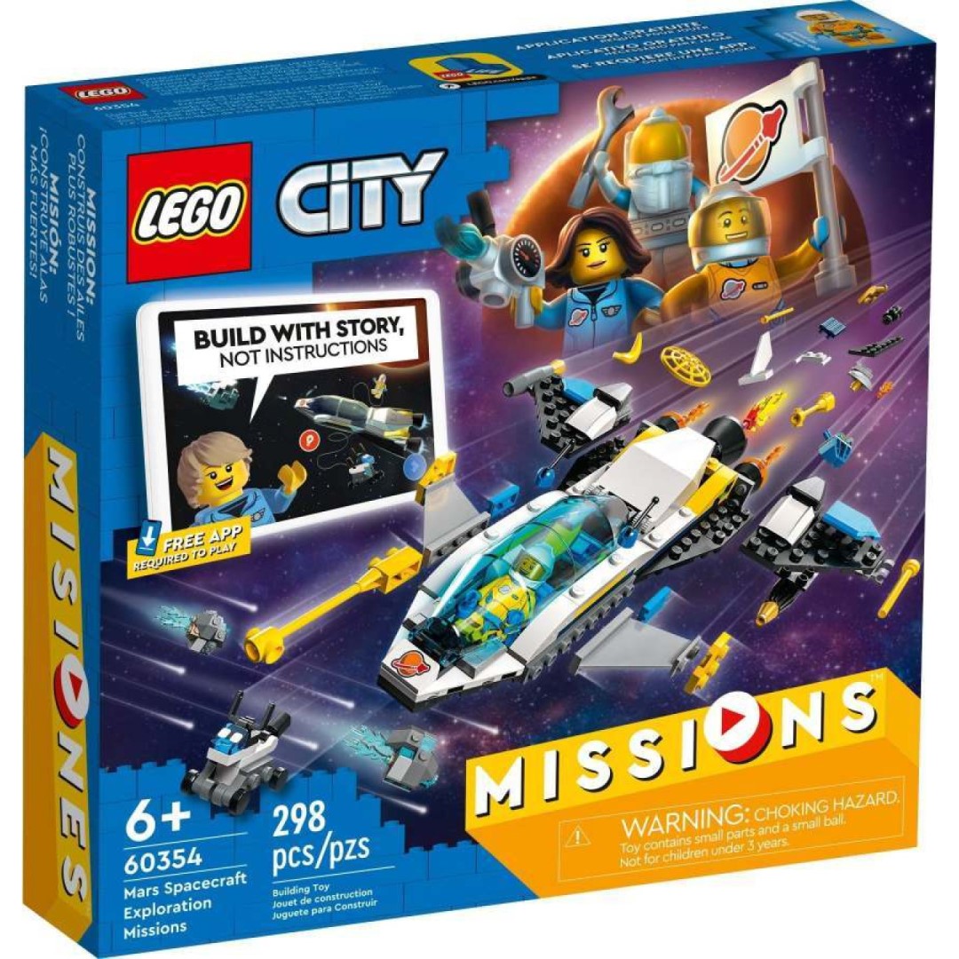 LEGO® CITY 60354 Průzkum Marsu