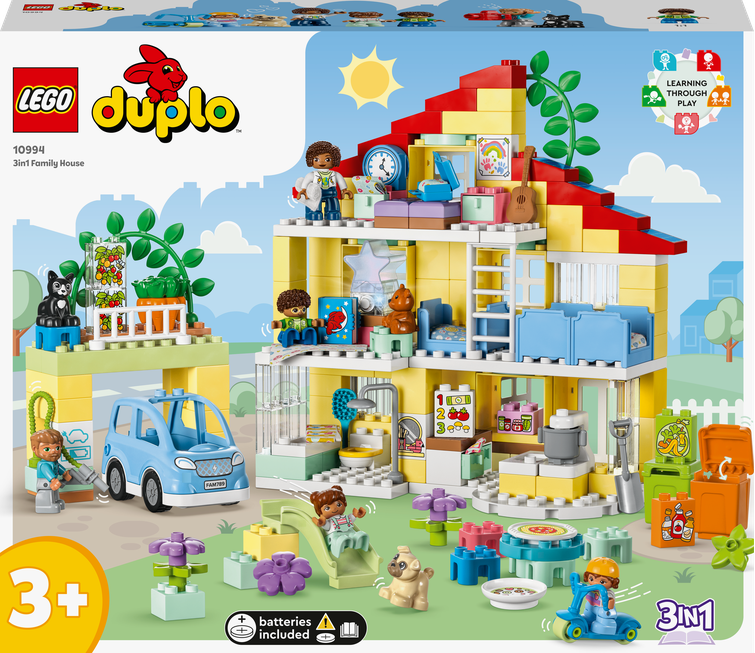 LEGO® DUPLO® 10994 Rodinný dům 3 v 1