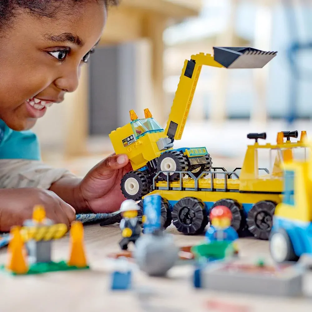 LEGO® CITY 60391 Vozidla ze stavby a demoliční koule
