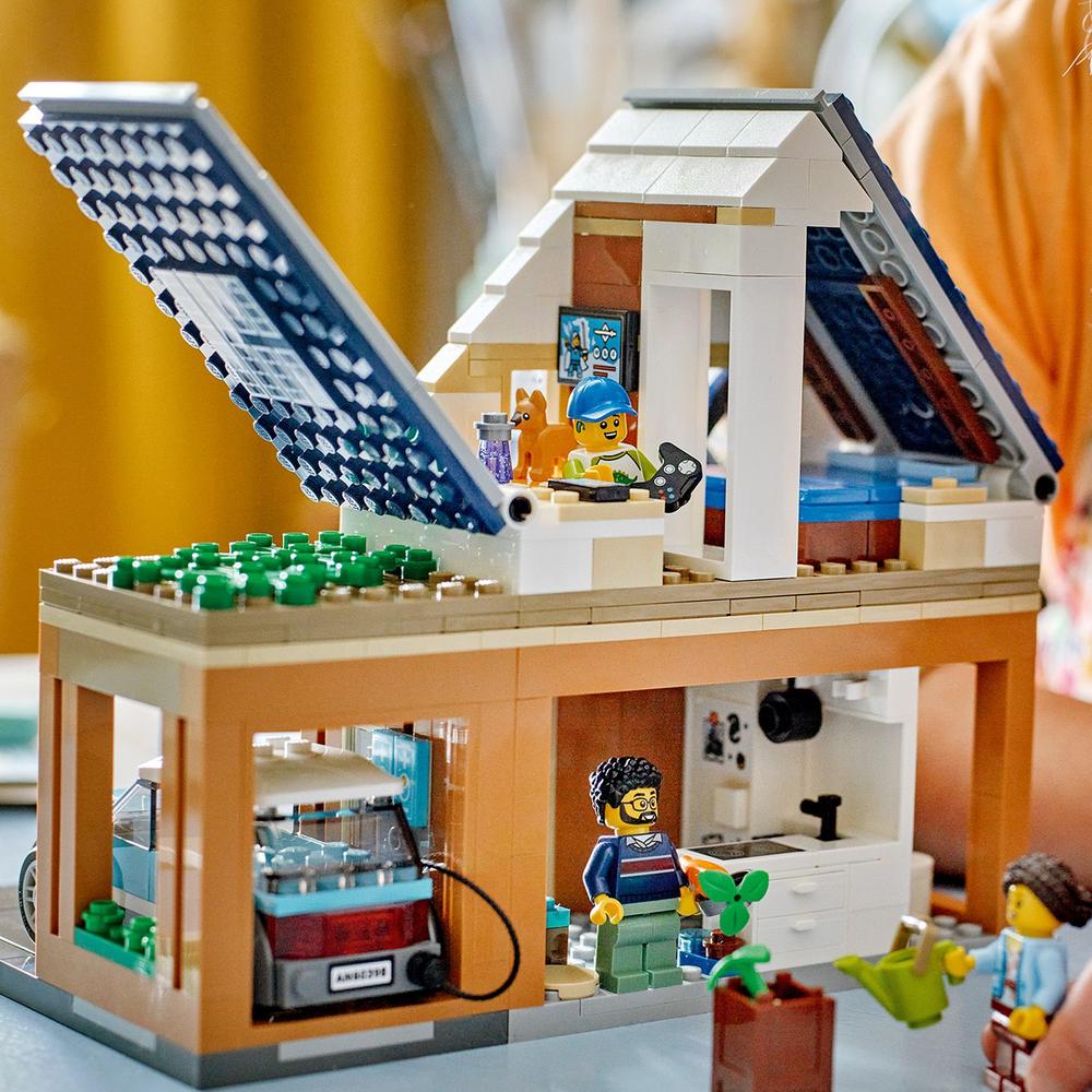 LEGO® CITY 60398 Rodinný dům a elektromobil