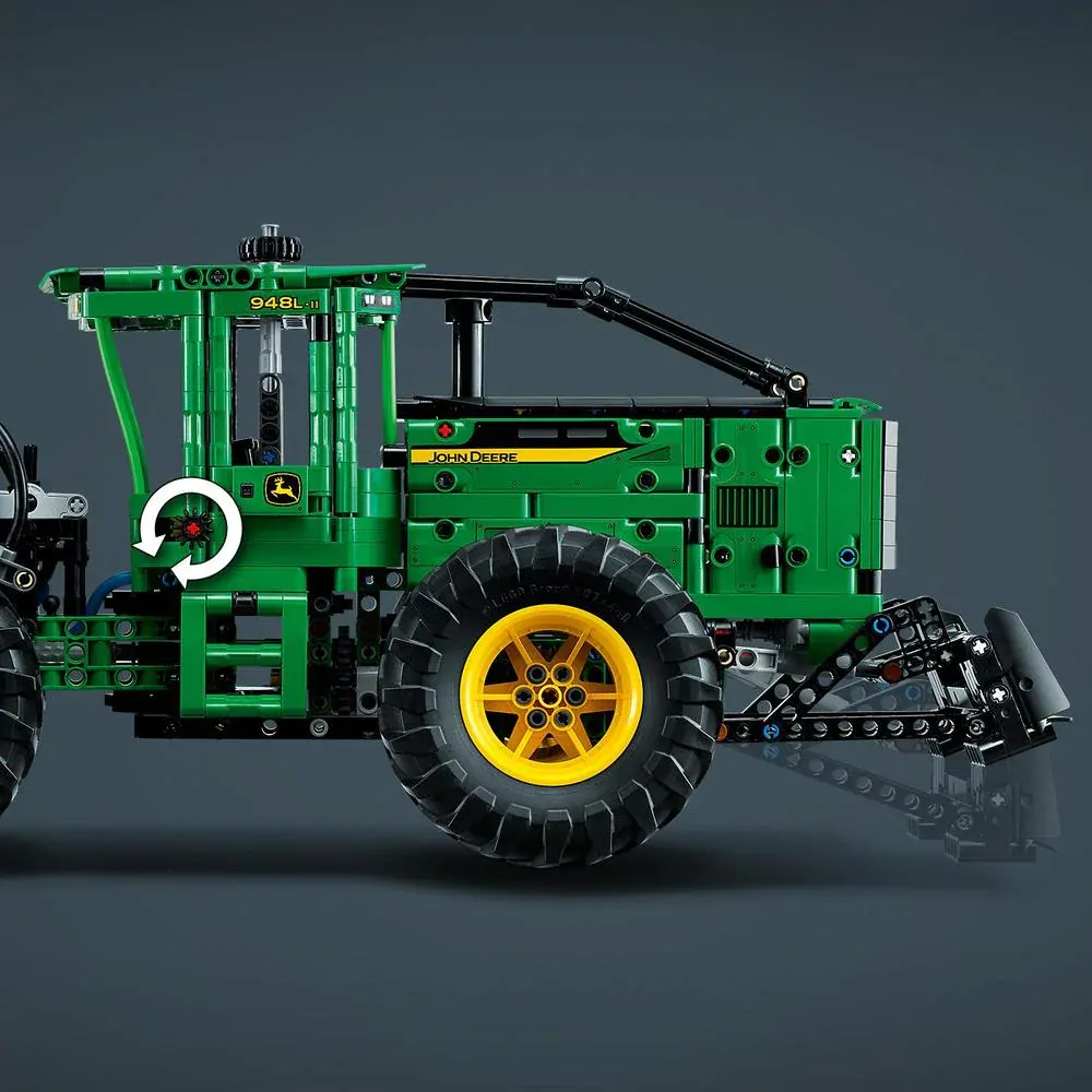 LEGO® TECHNIC 42157 Lesní traktor John Deere 948L-II