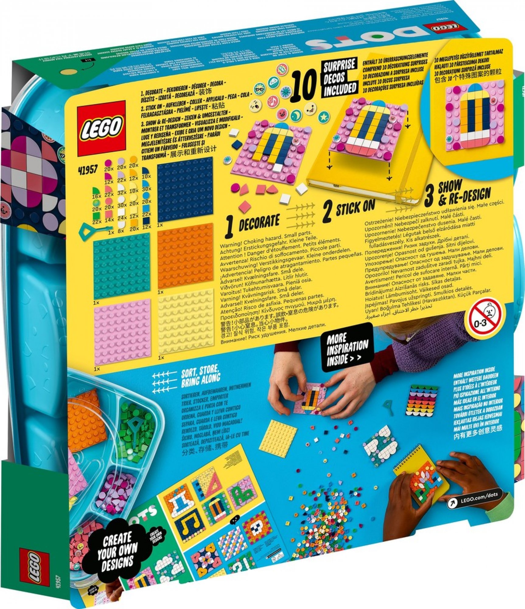 LEGO® DOTS™ 41957 Mega balení nalepovacích záplat