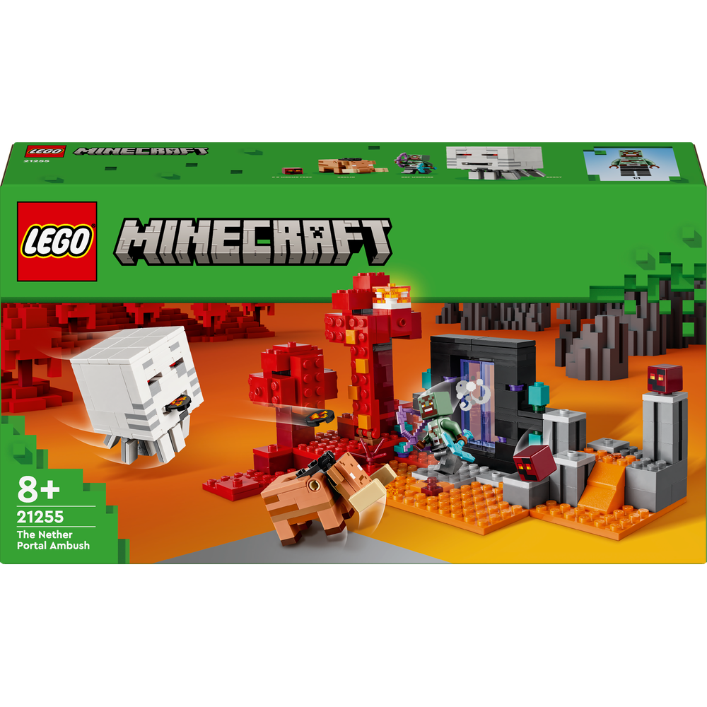 LEGO® Minecraft® 21255 Přepadení v portálu do Netheru
