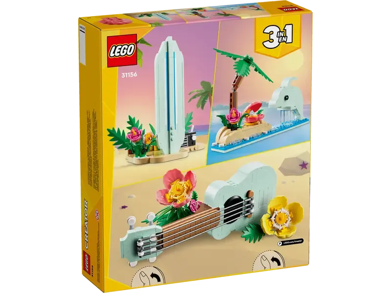 LEGO Creator 3V1 31156 Tropické ukulele