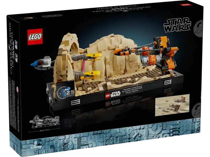 LEGO® Star Wars™ 75380 Závody kluzáků v Mos Espa – diorama