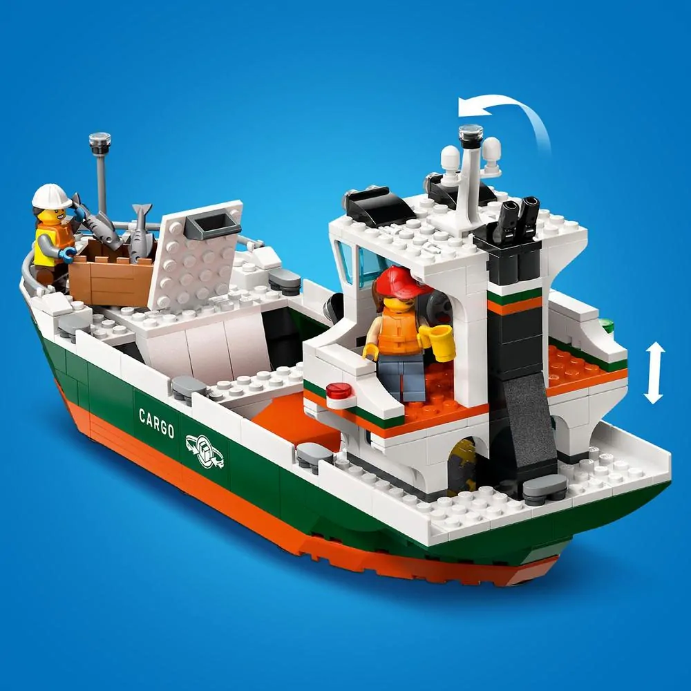LEGO® City 60422 Přístav s nákladní lodí