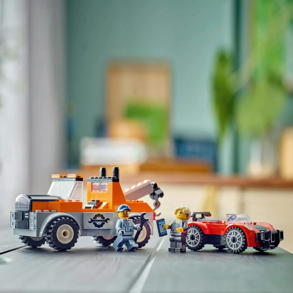 LEGO® City 60435 Odtahový vůz a oprava sporťáku