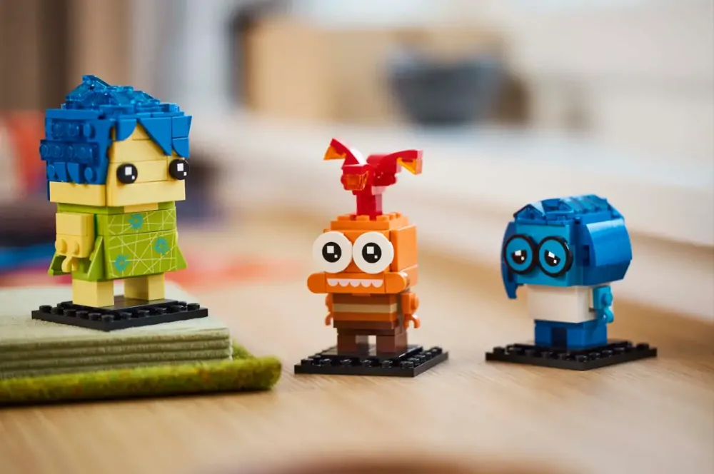 LEGO® BrickHeadz 40749 Radost, Smutek a Úzkost