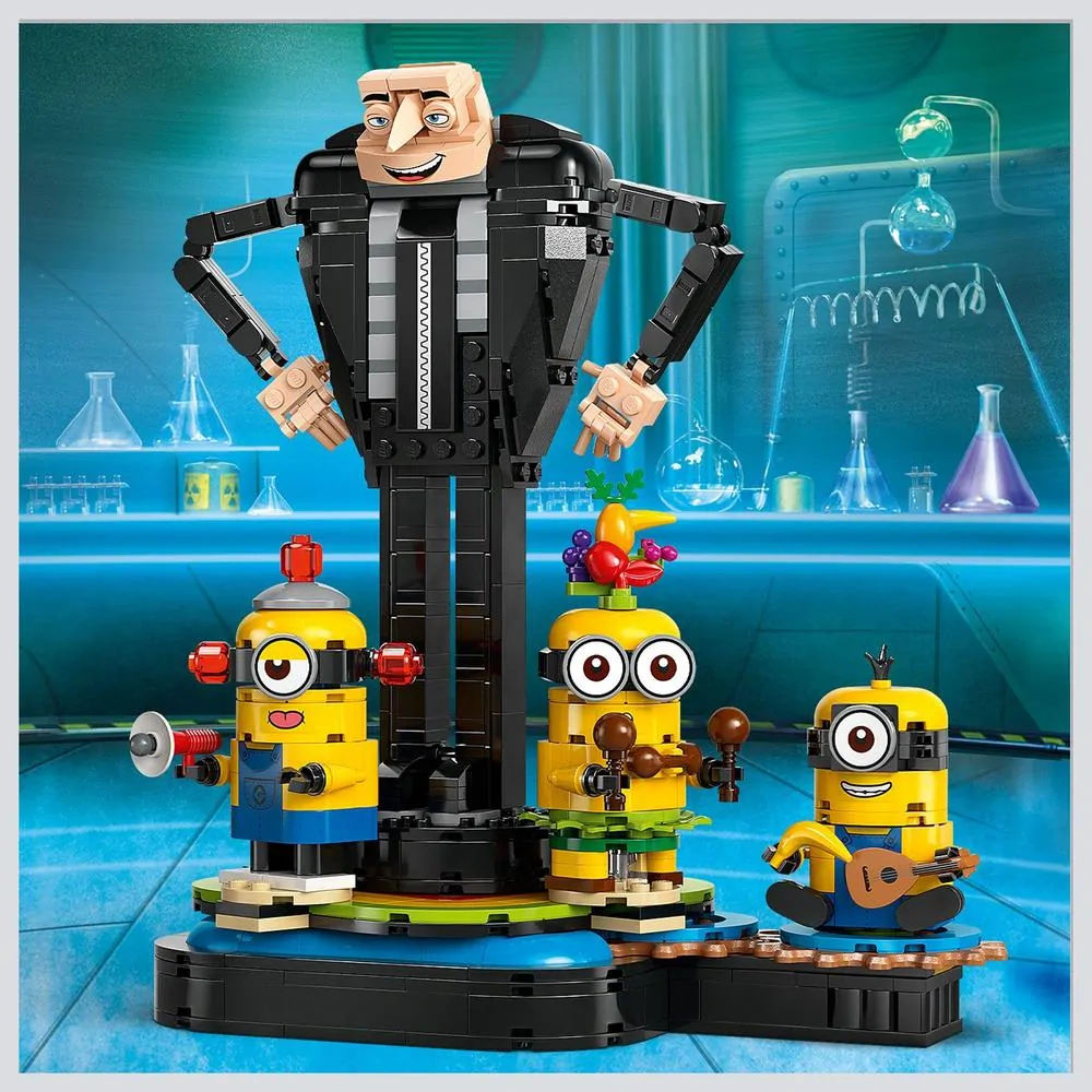 LEGO® Já, padouch 4 75582 Gru a mimoni z kostek