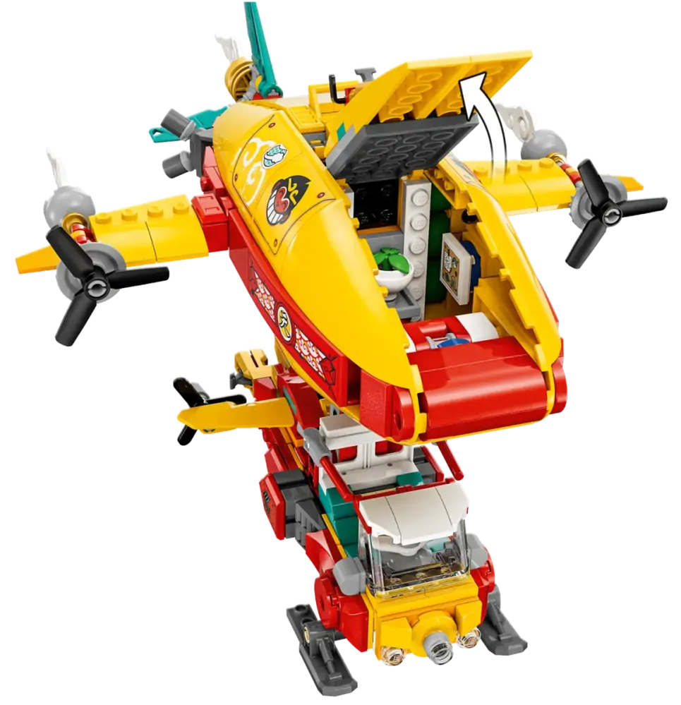 LEGO® Monkie Kid™ 80046 Vzducholoď Monkie Kida