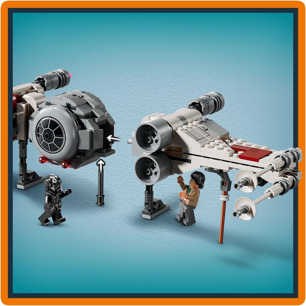 LEGO® Star Wars™ 75393 Stíhačka TIE a X-wing – kombinovaná stavebnice