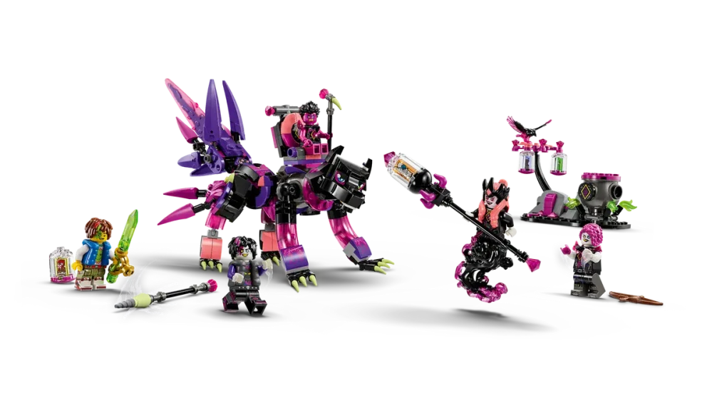 LEGO® DREAMZzz™ 71483 Nikdyčarodějnice a její stvoření z noční můry