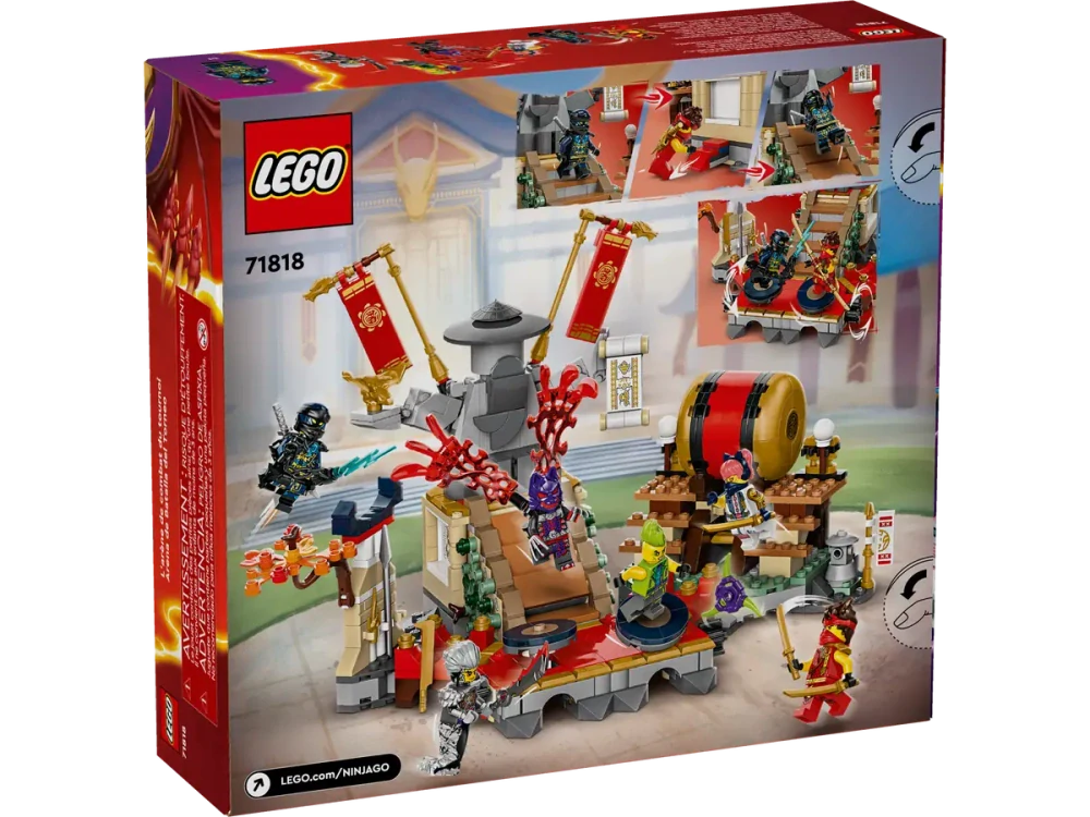 LEGO® NINJAGO® 71818 Turnajová bitevní aréna