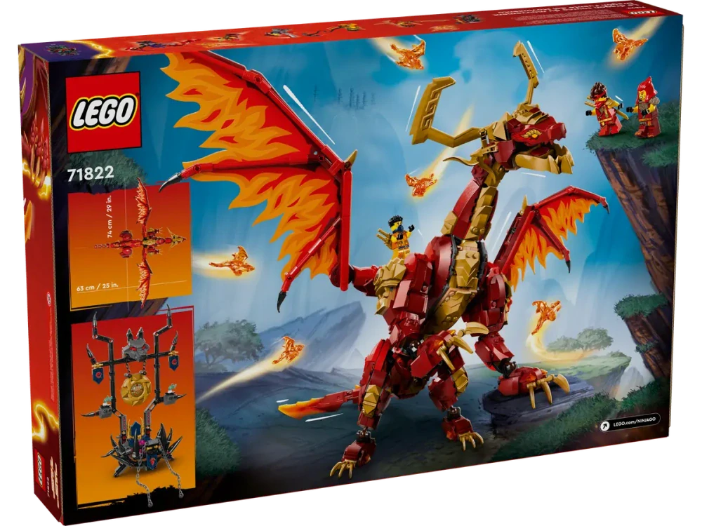 LEGO® NINJAGO® 71822 Zdrojový drak pohybu