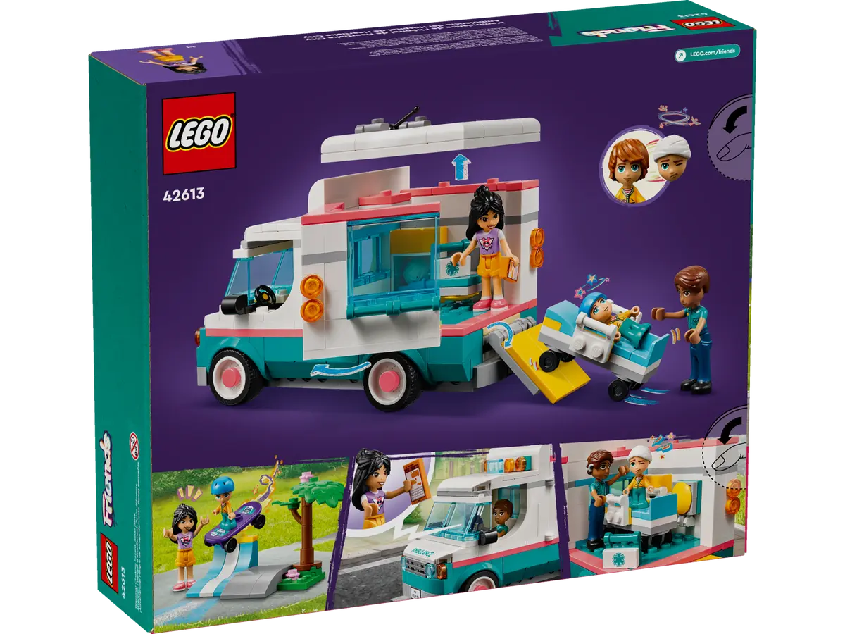 LEGO® FRIENDS 42613 Sanitka z nemocnice v městečku Heartlake