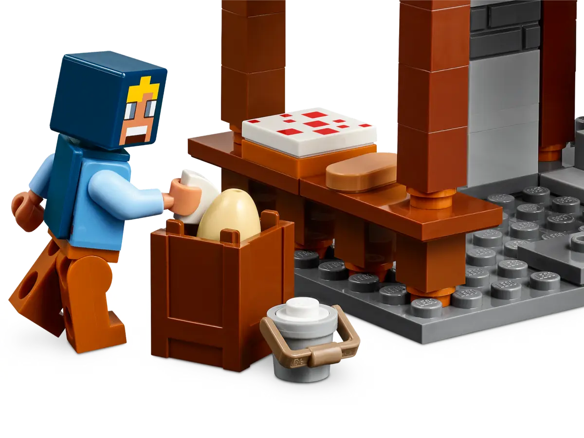 LEGO® Minecraft 21262 Farma s větrným mlýnem