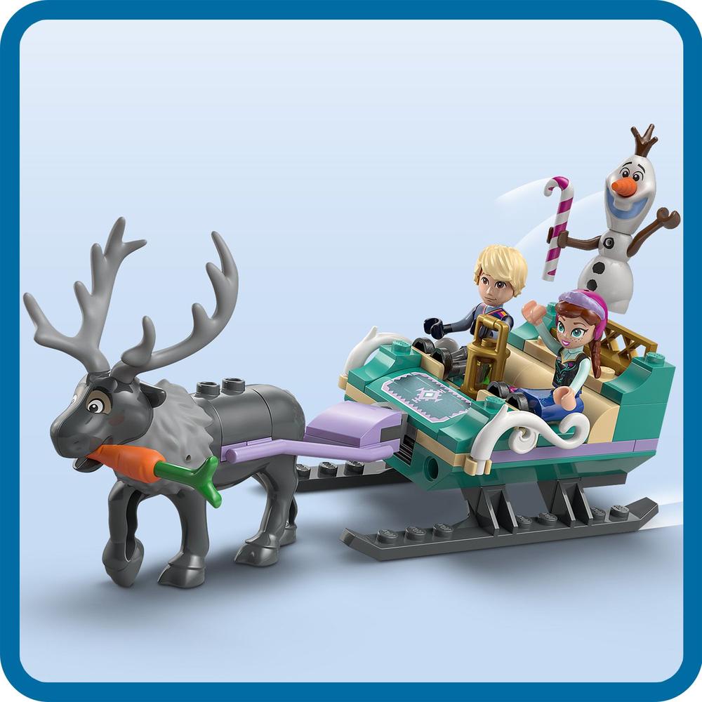 LEGO® ǀ Disney 43256 Anna a dobrodružství na saních