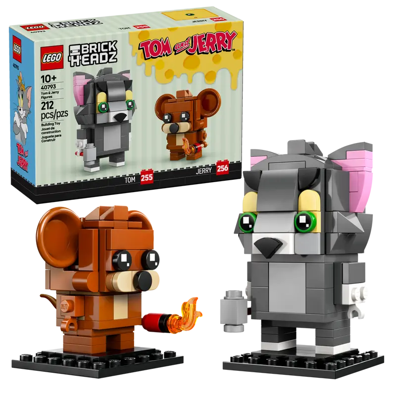 LEGO® BrickHeadz 40793 Figurky: Figurky: Tom a Jerry