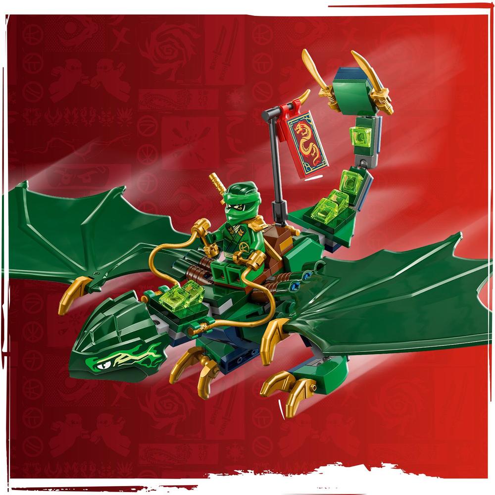 LEGO® NINJAGO® 71829 Lloydův zelený lesní drak