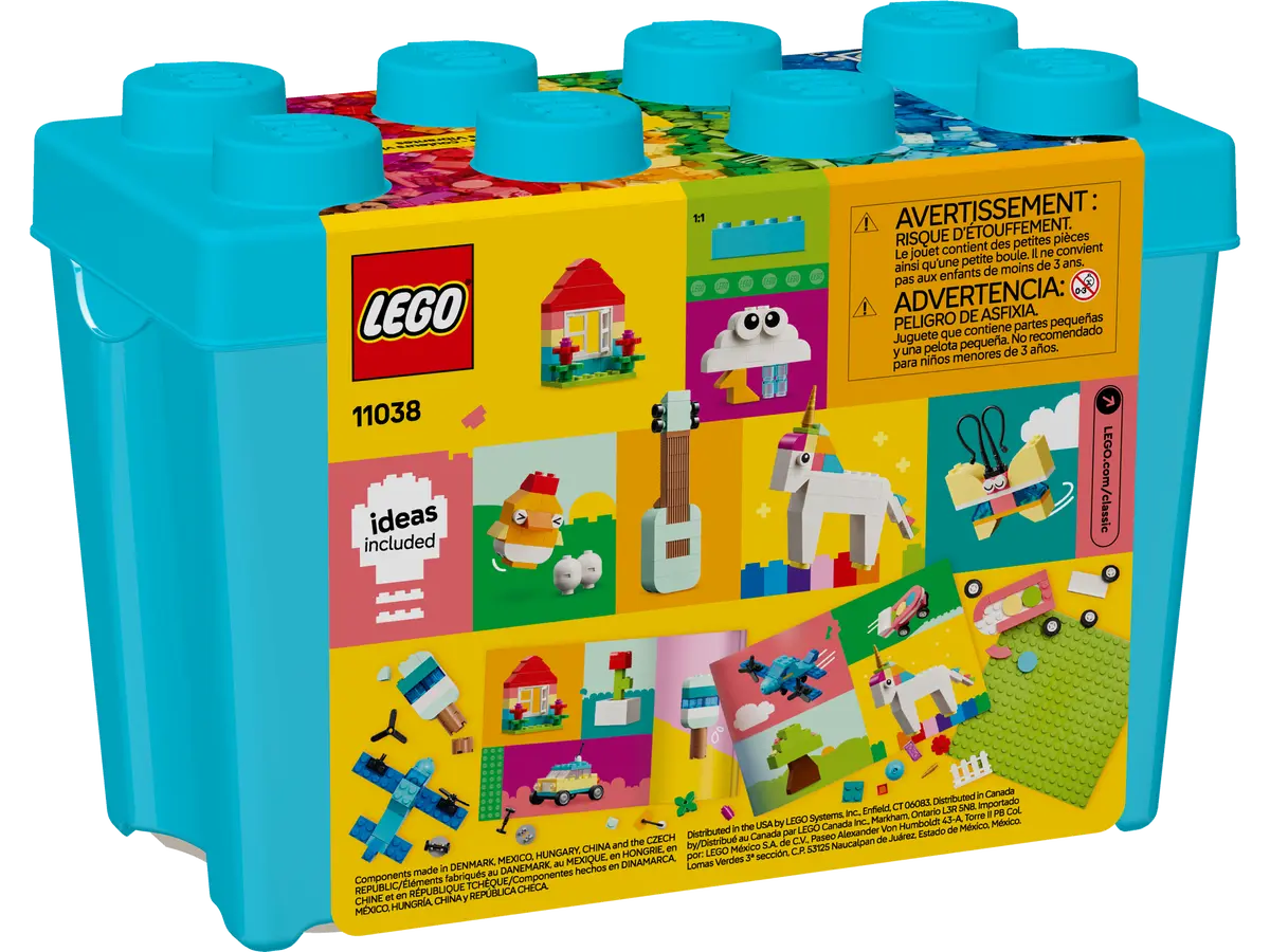 LEGO Classic 11038 Kreativní krabička s barevnými kostkami