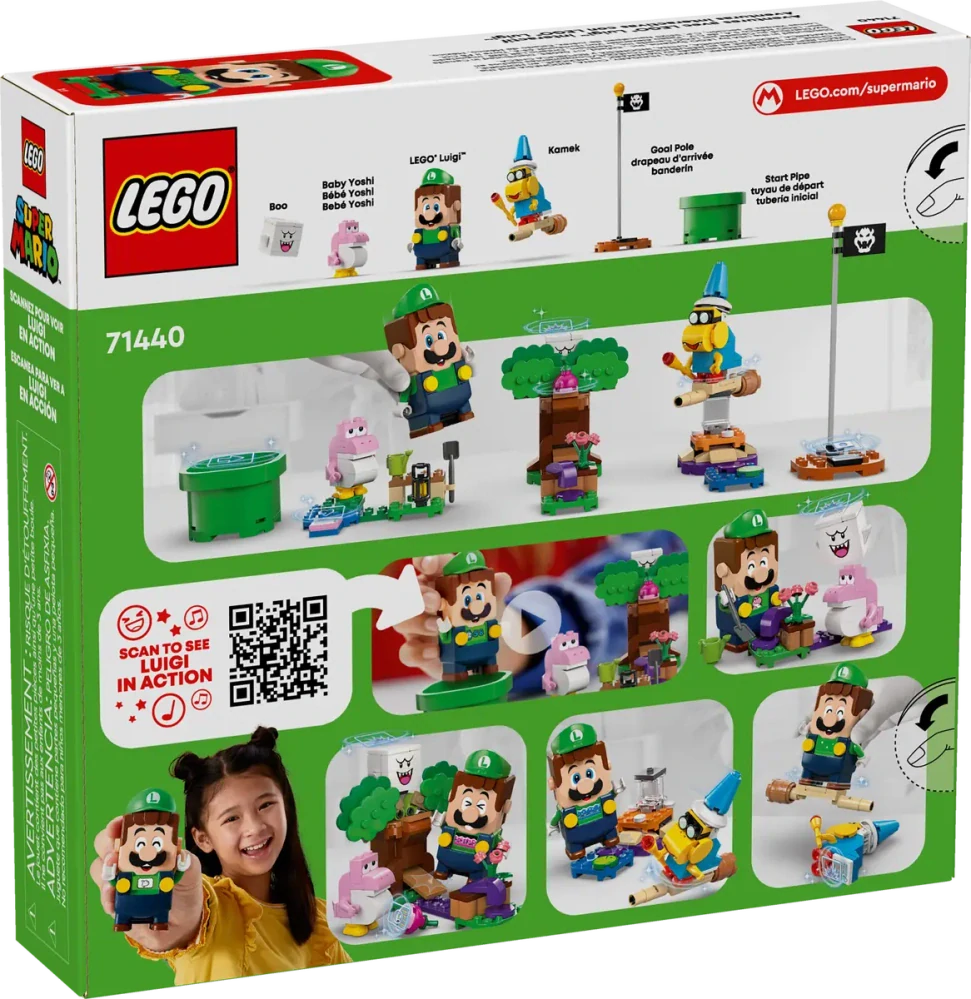 LEGO® Super Mario™ 71440 Luigi™ a dobrodružství