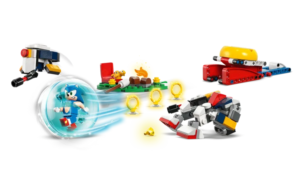 LEGO® Sonic the Hedgehog™ 77001 Sonic a souboj u táboráku