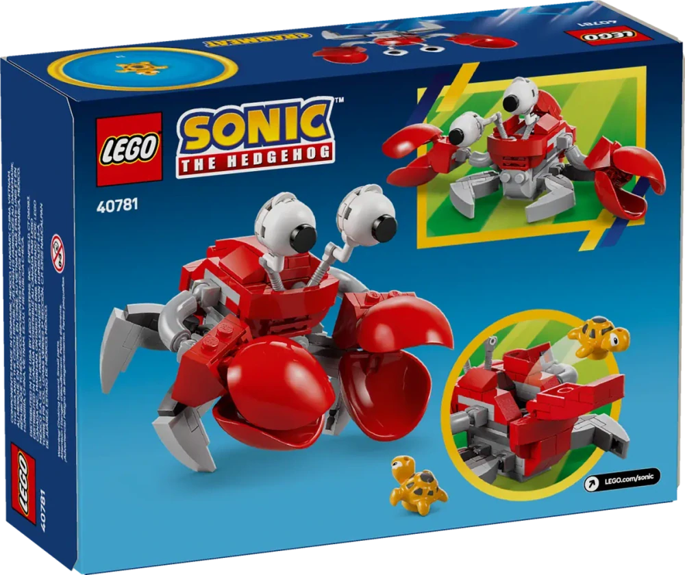 LEGO® 40781 Sonic the Hedgehog™ Badnik: Crabmeat
