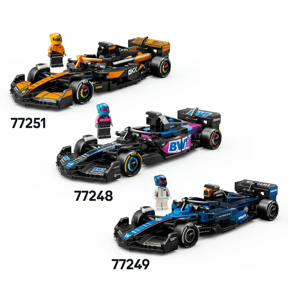 LEGO® Speed Champions 77250 Závodní auto MoneyGram Haas F1® Team VF-24