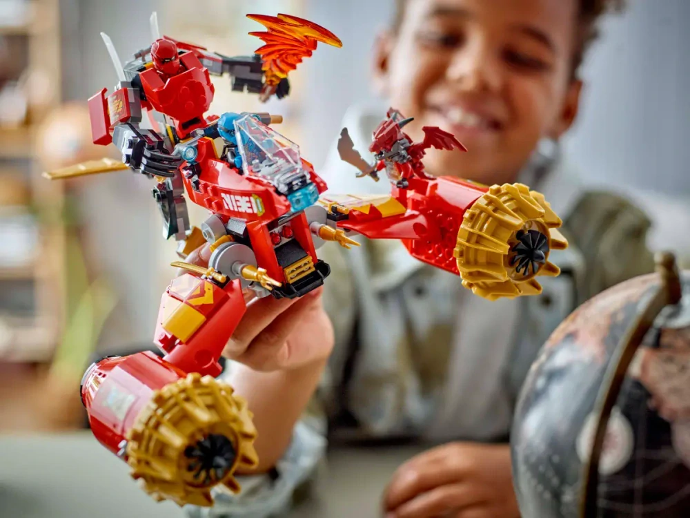 LEGO® NINJAGO 71830 Kaiův bouřný jezdec a robot