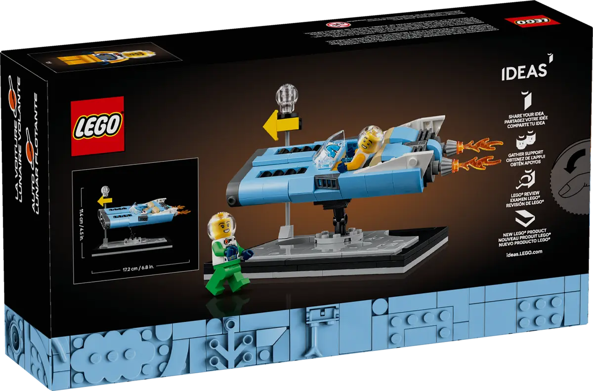 LEGO® Ideas 40789 Létající auto na Měsíci