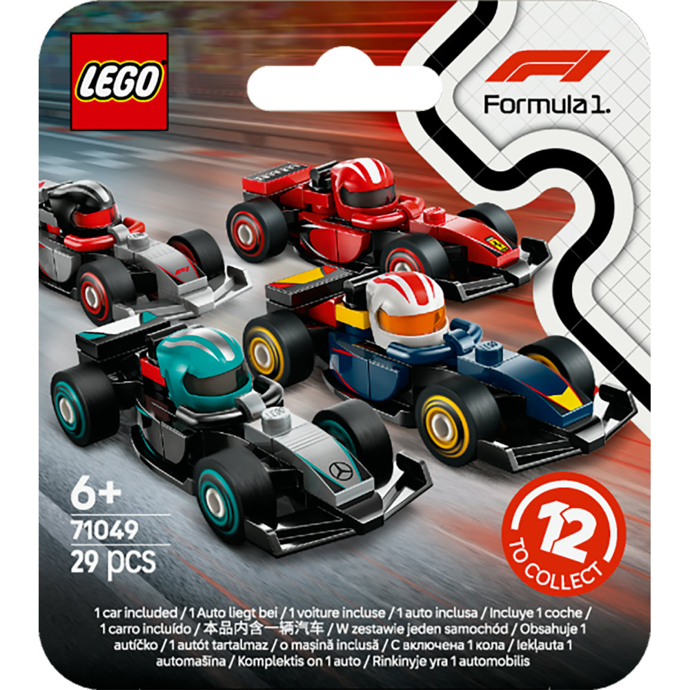 LEGO® 71049 Sběratelské závodní auto F1