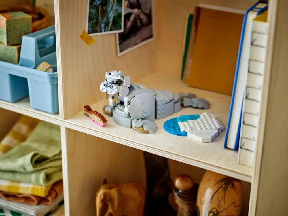 LEGO® 31171 CREATOR Divoká zvířata: Majestátní nosorožec s ptáčky
