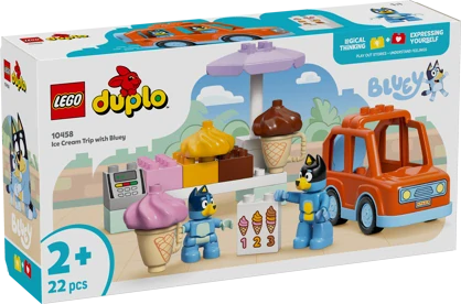 LEGO® DUPLO® 10458 Bluey a výlet na zmrzlinu