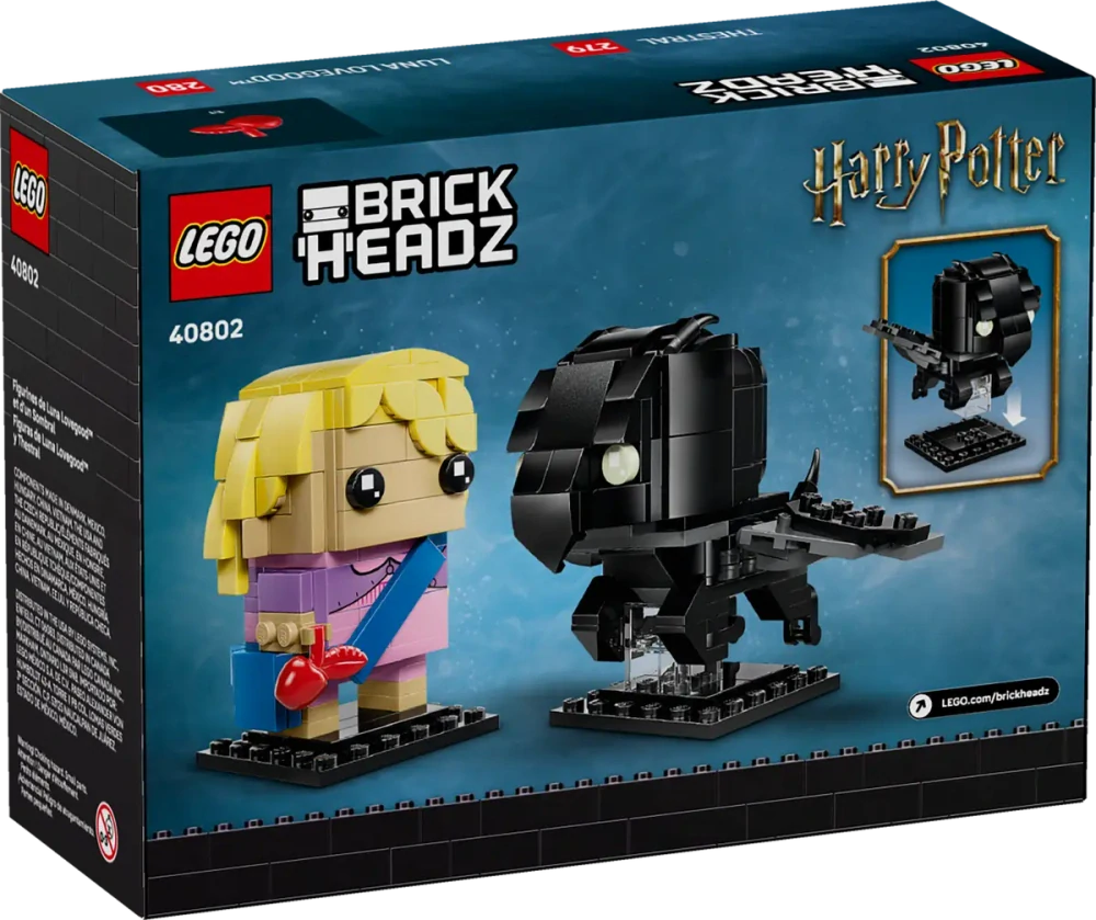 LEGO BrickHeadz 40802 Figurky Luny Lovegoodové a testrala série Harry Potter