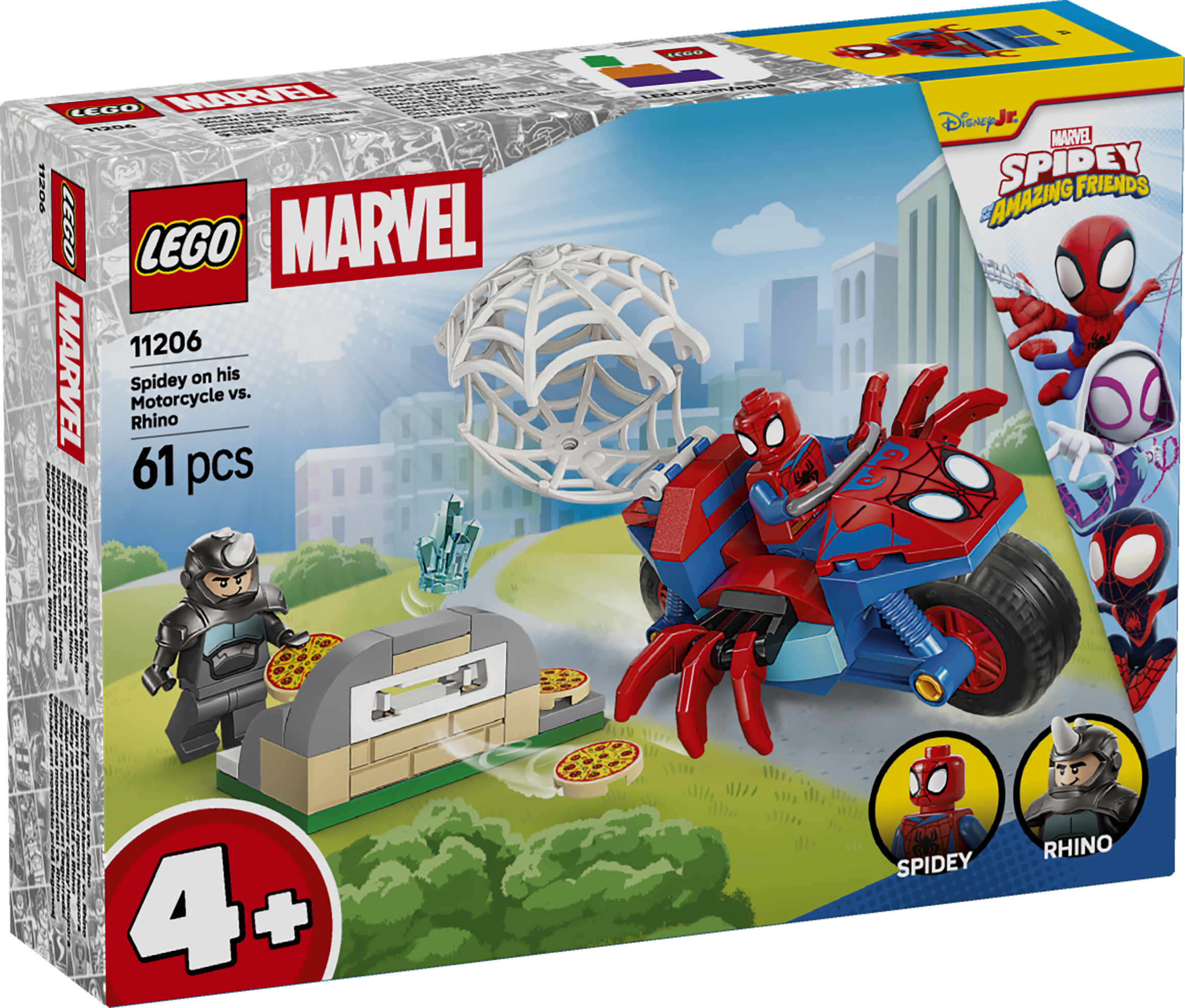 LEGO® | Marvel 11206 Spidey na motorce vs. Rhino
