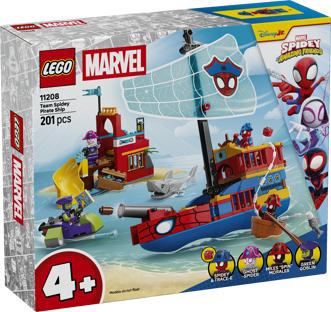 LEGO® | Marvel 11208 Pirátská loď Spideyho týmu