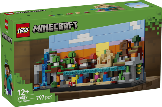 LEGO® Minecraft® 21589 Mini biómy